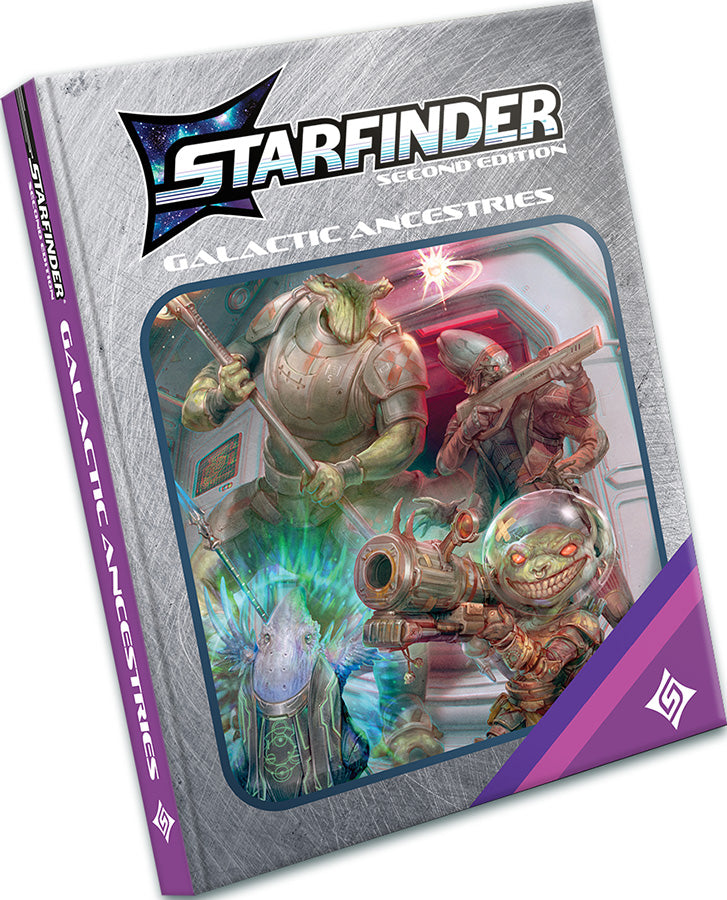 Starfinder 2E Galactic Ancestries Hardcover (Retailer Cover Edition)