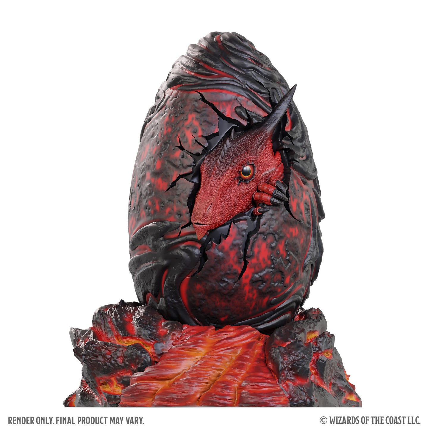 DnD Replicas of the Realms Red Dragon Egg