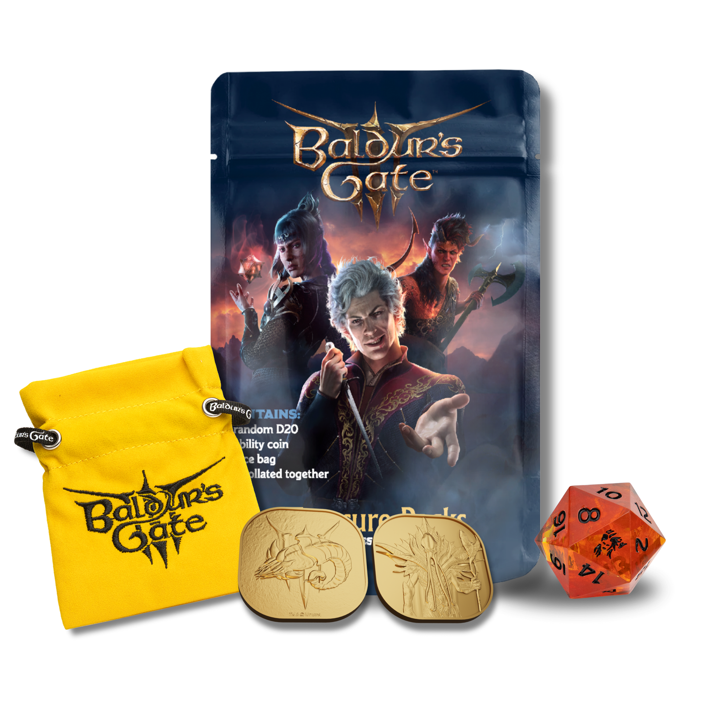 DND Baldur's Gate 3 Treasure Packs