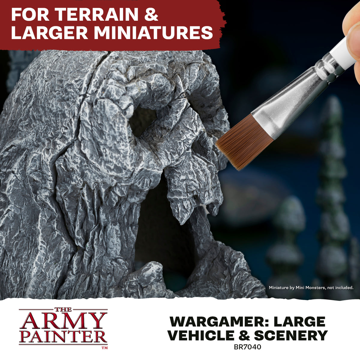 Wargamer Brush - Large Vehicle & Scenery