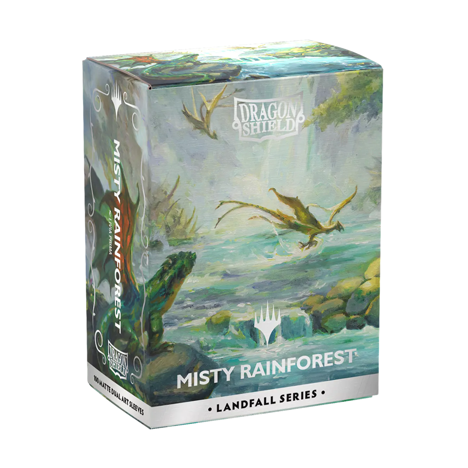 Dragon Shield: Magic the Gathering Landfall Series: Misty Rainforest