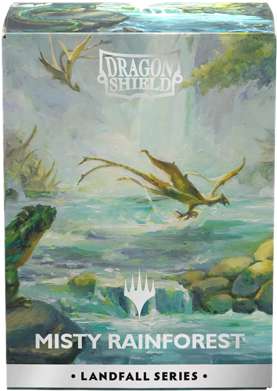 Dragon Shield: Magic the Gathering Landfall Series: Misty Rainforest