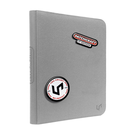 Ultra Pro Binder Pro 9 Pocket Patchcraft Gray