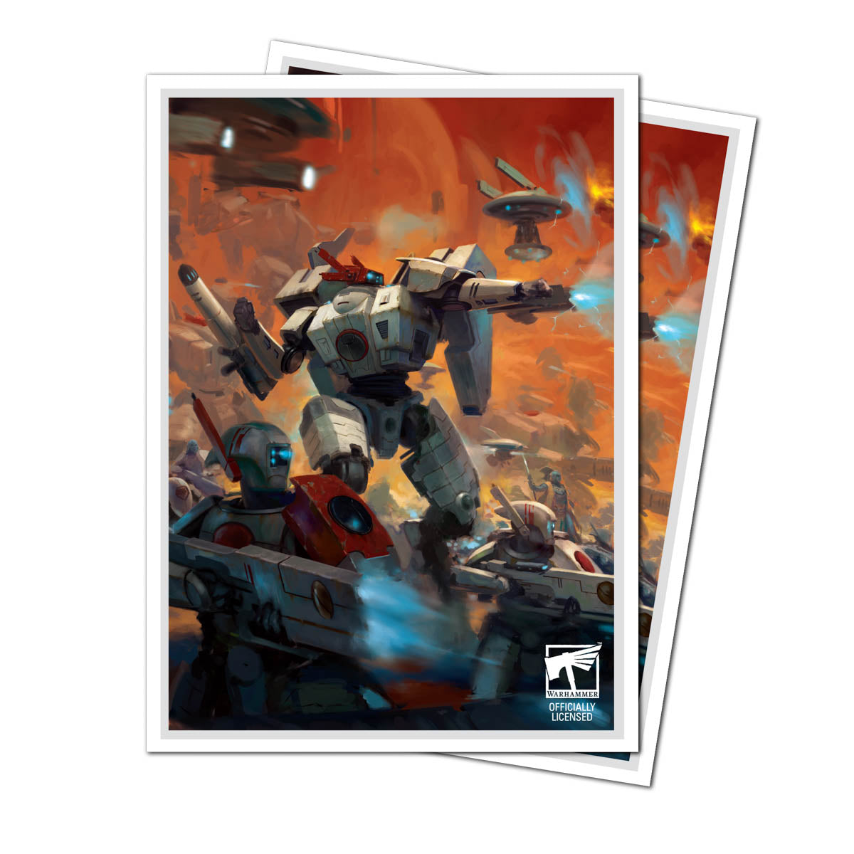Warhammer 40K: T'au Empire Codex Aligned 105ct Apex Deck Protector sleeves