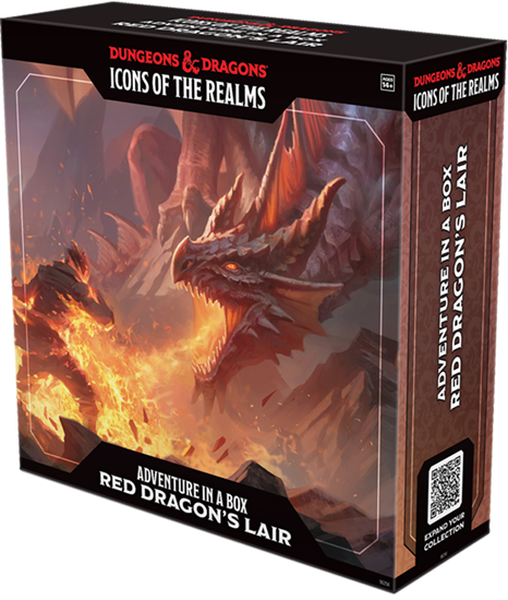 DUNGEONS AND DRAGONS MINIATURES: ICONS OF THE REALMS: ADVENTURE IN A BOX: RED DRAGON'S LAIR