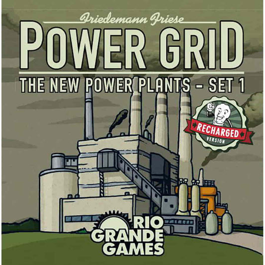 Power Grid Recharged: The New Power Plants Set 1