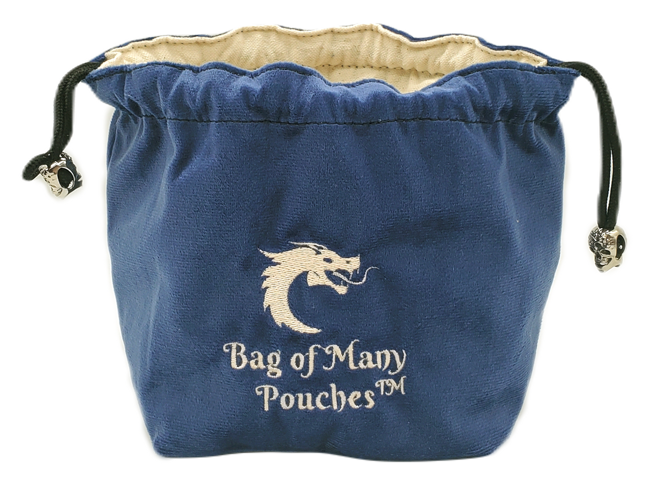 Old School Dice: Bag of Many Pouches Dice Bag - Royal Blue