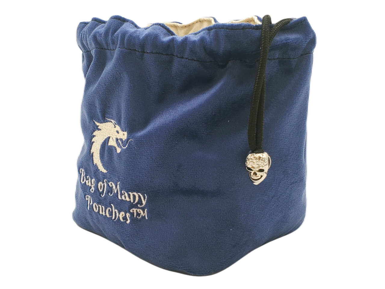 Old School Dice: Bag of Many Pouches Dice Bag - Royal Blue