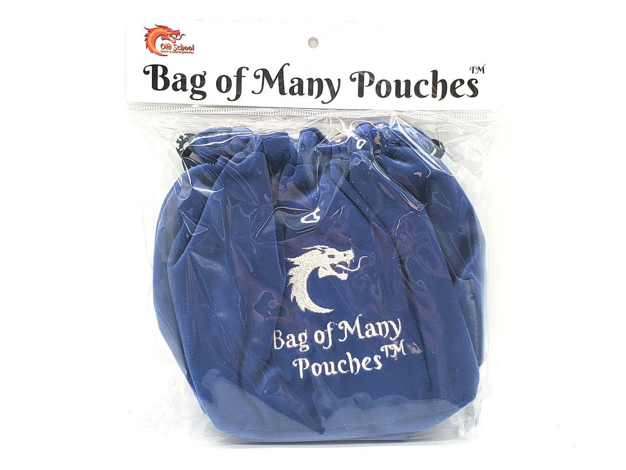 Old School Dice: Bag of Many Pouches Dice Bag - Royal Blue