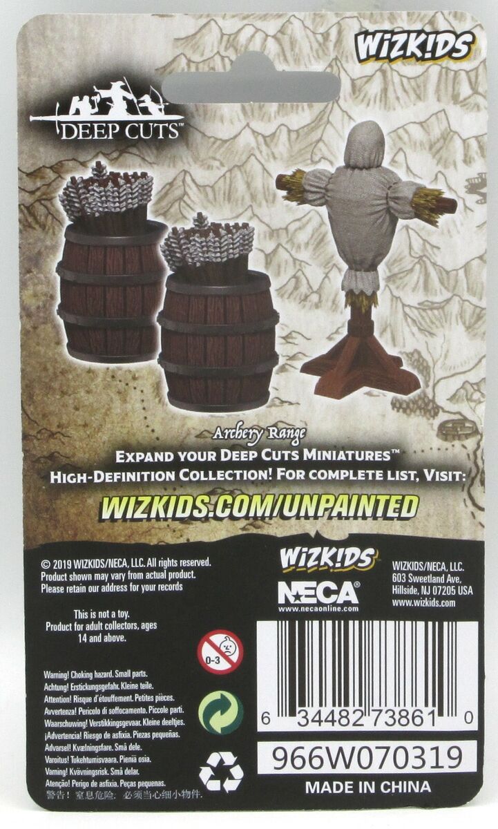 WKZ: DEEPCUTS - ARCHERY RANGE (UNPAINTED) MINIATURE