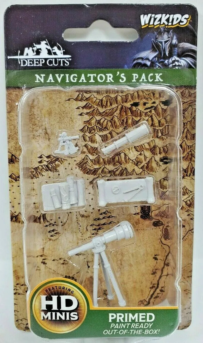 WKZ: DEEPCUTS - NAVIAGTOR'S PACK (UNPAINTED) MINIATURE