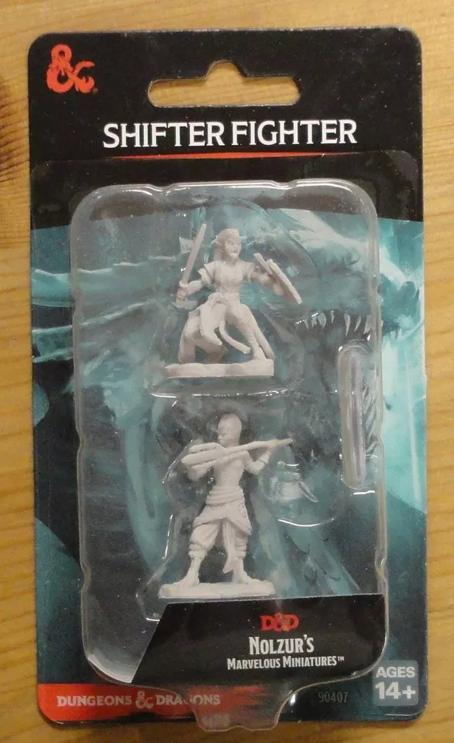 D&D: NMU - SHIFTER FIGHTER (UNPAINTED) MINIATURE