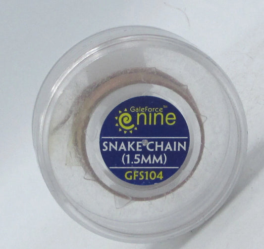 Hobby Round: Snake Chain 1.5mm (1m)