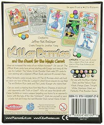 Killer Bunnies and the Quest for the Magic Carrot Wacky Khaki Booster Deck