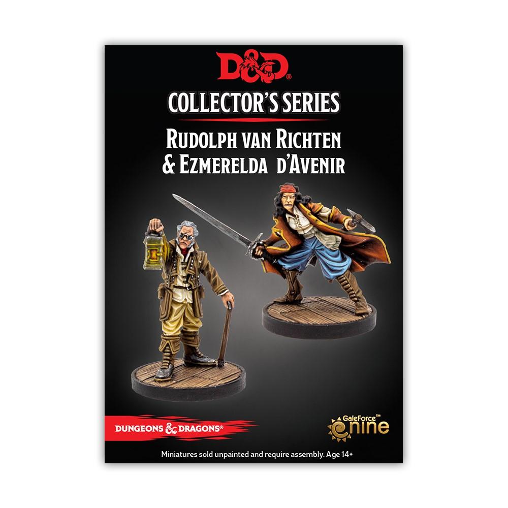 D&D: Curse Of Strahd: Ezmerelda D'Aventir And Rudolph Van Richten - 2 Miniatures