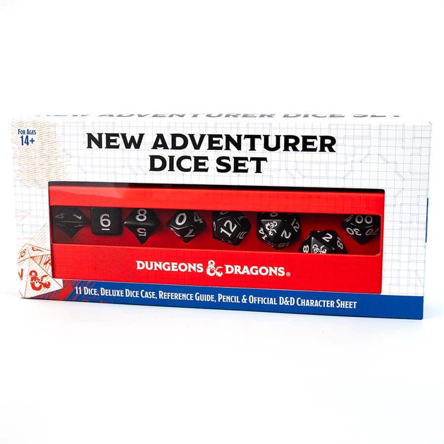 Dungeon and Dragons: New Adventurers Set: Black Dice
