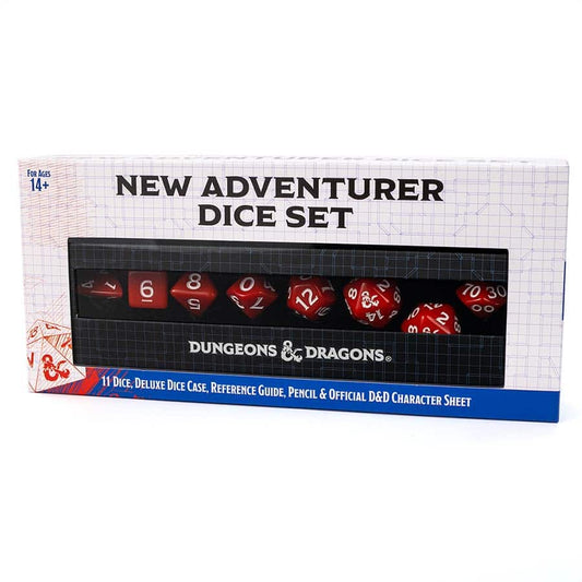 Dungeon and Dragons: New Adventurers Set: Red Dice
