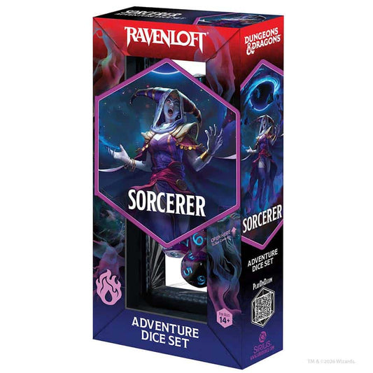 Dungeons and Dragons: Adventurer Dice: Sorcerer Purple