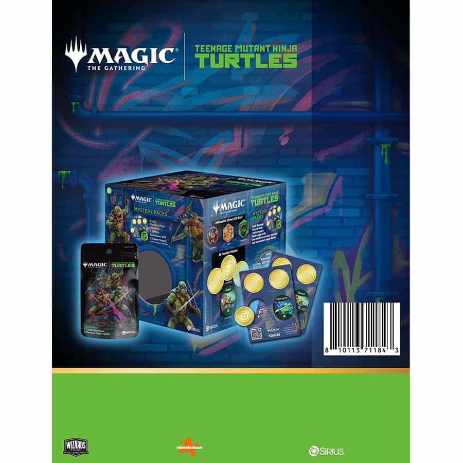 Sirius Dice: Magic the Gathering: Teenage Mutant Ninja Turtles Treasure Pack