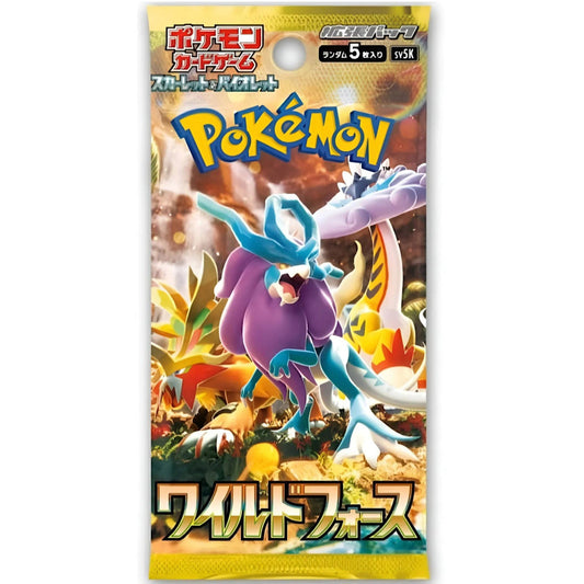 Pokemon Booster Pack Wild Force sv5K (Japanese)