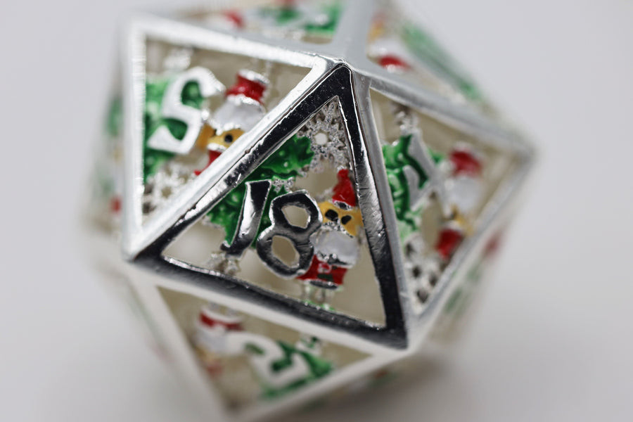 Silver Bells - Metal RPG Dice Set