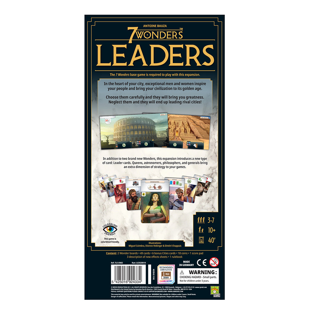 7 Wonders: Leaders Expansion