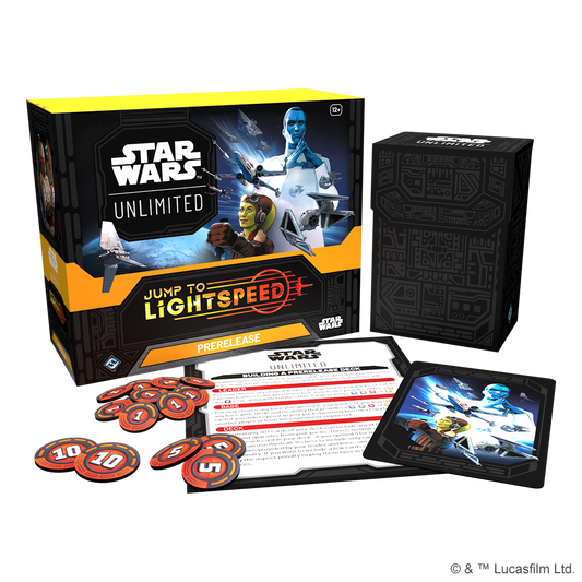 Star Wars Unlimited: Jump to Lightspeed Prerelease Box