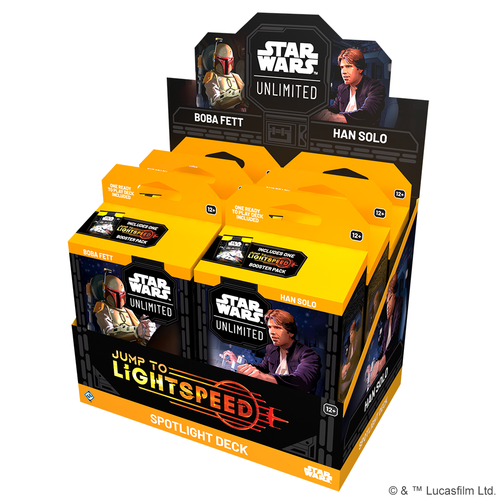 Star Wars Unlimited: Jump to Lightspeed Spotlight Deck