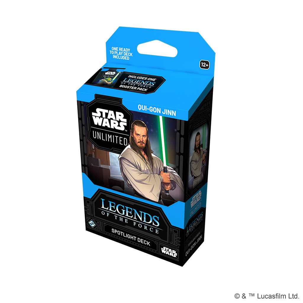 Star Wars: Unlimited - Legends of the Force: Spotlight Deck Qui-Gon Jinn