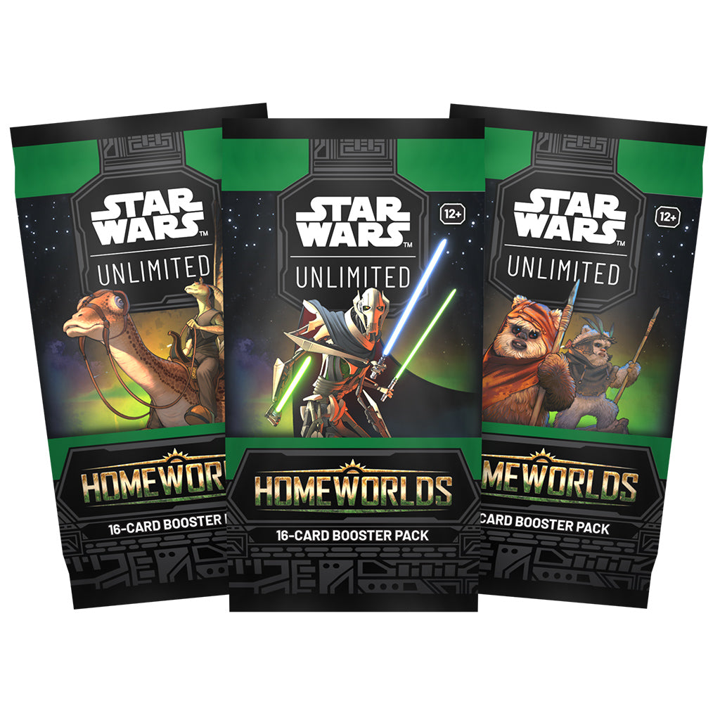 Star Wars: Unlimited – Homeworlds: Booster Display