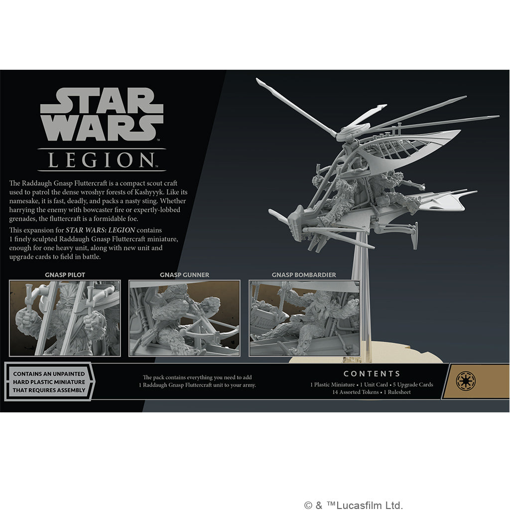Star Wars: Legion - Raddaugh Gnasp Fluttercraft Expansion
