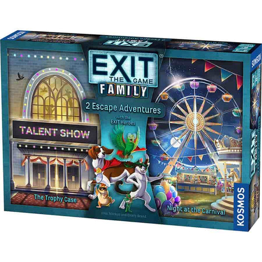 Exit: The Game: Family Two Escape Adventures: The Trophy Case and Night at the Carnival (Volume 2)