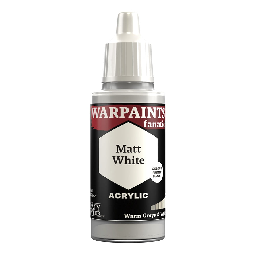 Army Painter: Warpaints Fanatic: Matt White (18ml)