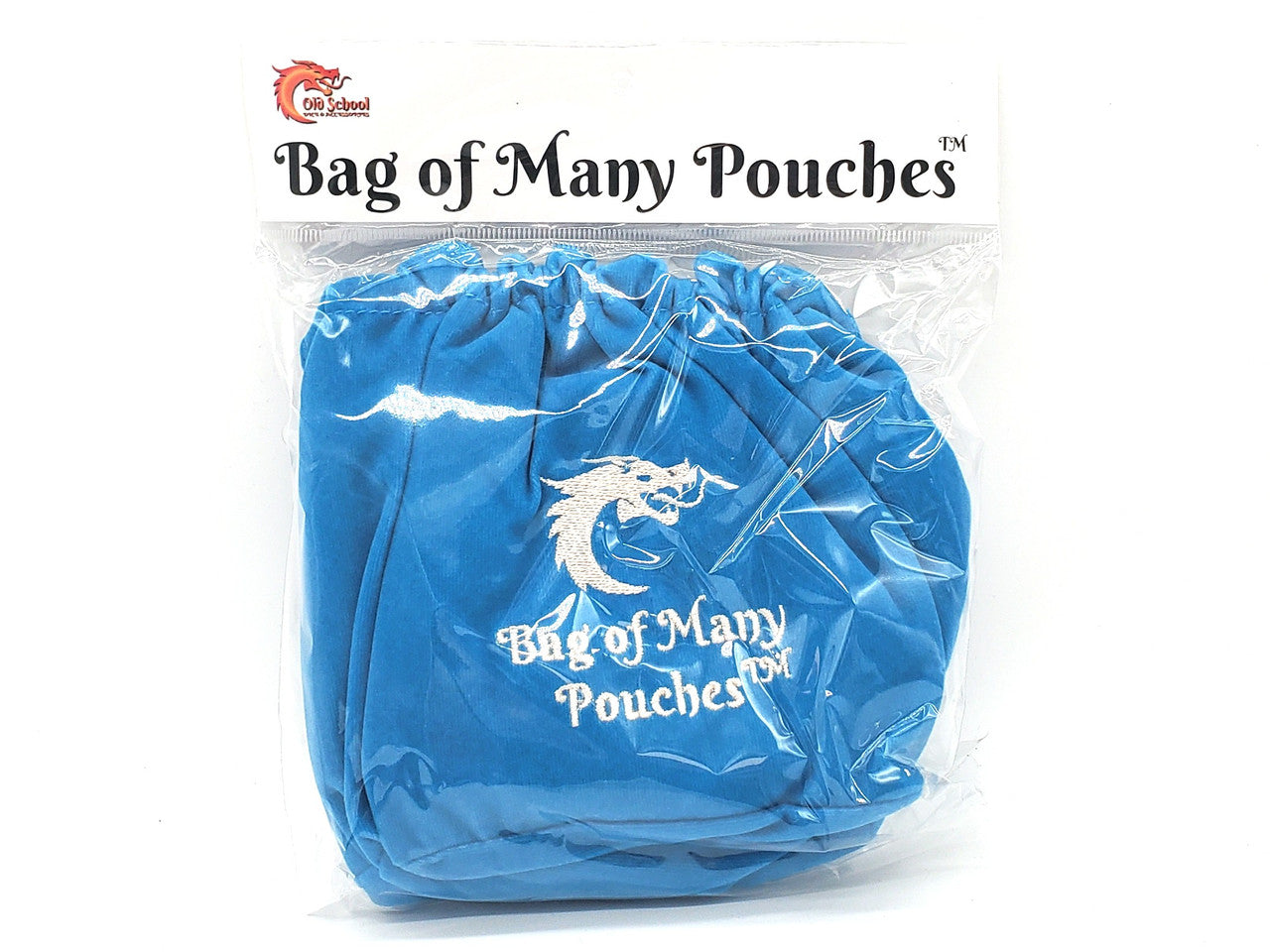 Old School Dice: Bag of Many Pouches Dice Bag - Teal