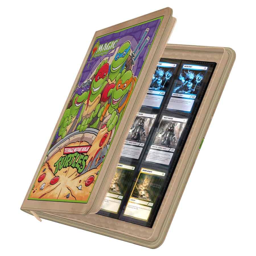 Ultimate Guard: Magic the Gathering: Teenage Mutant Ninja Turtles: Zipfolio 480 Xenoskin Pizza Box