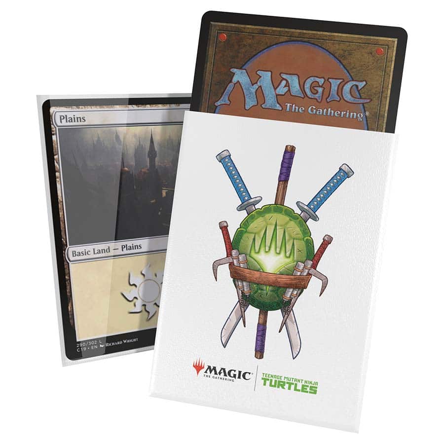 Ultimate Guard: Magic the Gathering: Teenage Mutant Ninja Turtles: Art Sleeves Turtle Planeswalker Symbol