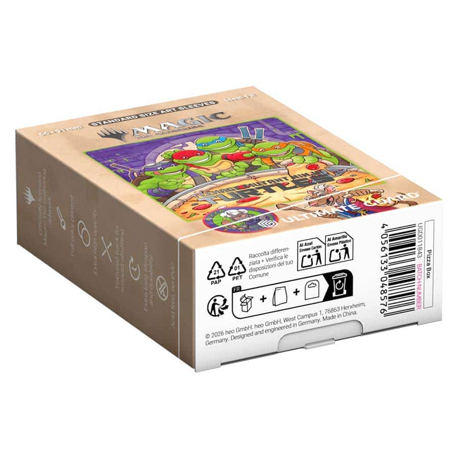 Ultimate Guard: Magic the Gathering: Teenage Mutant Ninja Turtles: Art Sleeves Pizza Box
