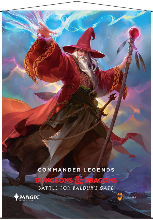 Commander Legends: Battle for Baldur's Gate Elminster Wall Scroll for Magic: The Gathering