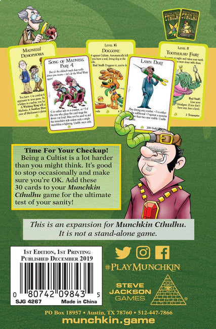 Munchkin Cthulhu: Sanity Check