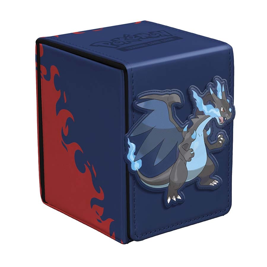 Ultra Pro: Pokemon: Mega Charizard X Alcove Flip Deck Box (Copy)