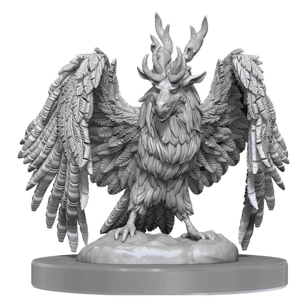 Dungeons And Dragons: NMU - W20 Perytons Miniatures (Unpainted)