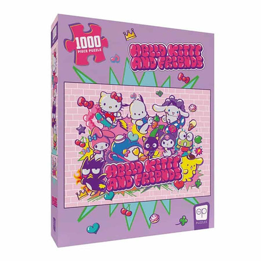 PUZZLE: HELLO KITTY AND FRIENDS: TOKYO SKATE 1000 PIECE PUZZLE