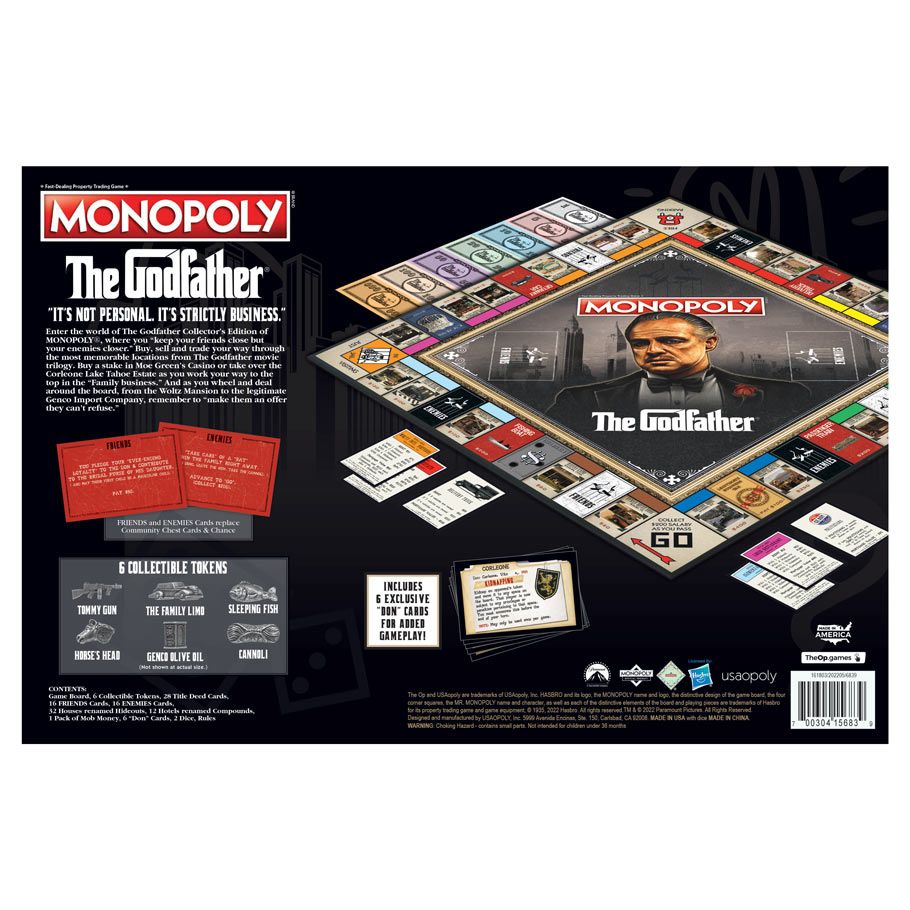 Monopoly: The Godfather 50th Anniversary Edition