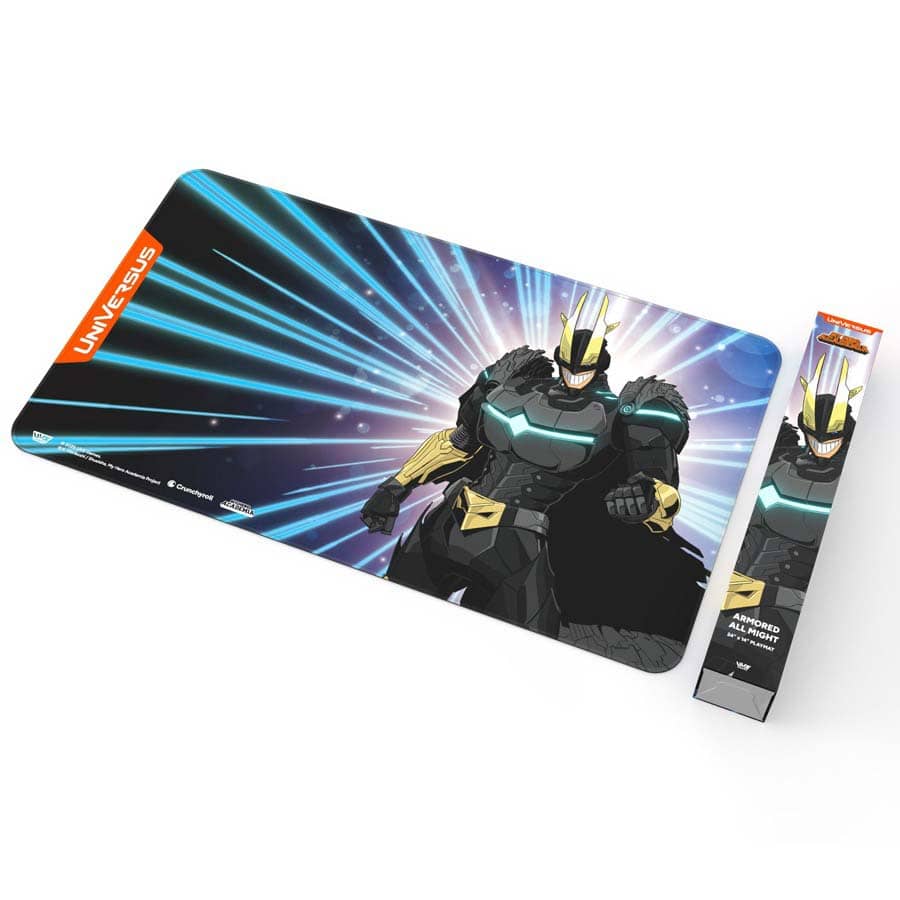 Universus CCG: Challenger Series: My Hero Academia: Final Battle: Armored All Might Playmat