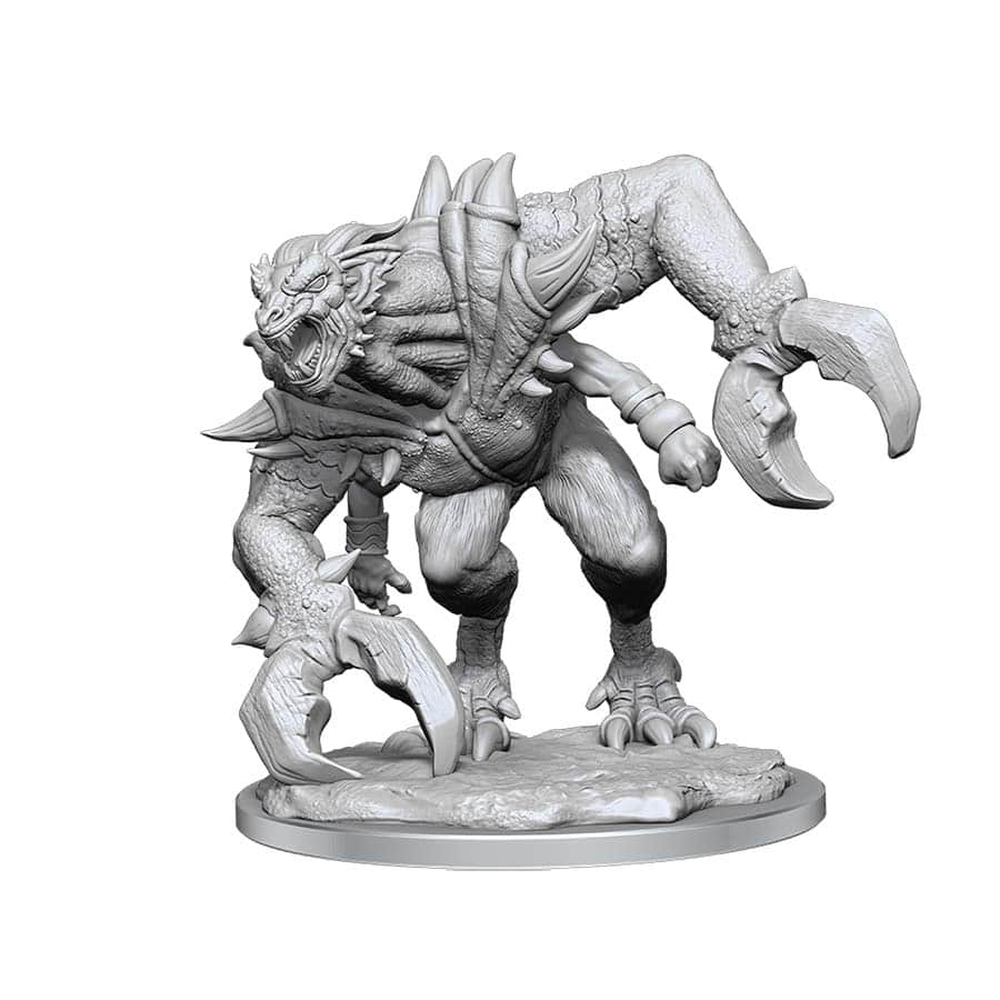 D&D: NMU - GLABREZU W21 (UNPAINTED) MINIATURE