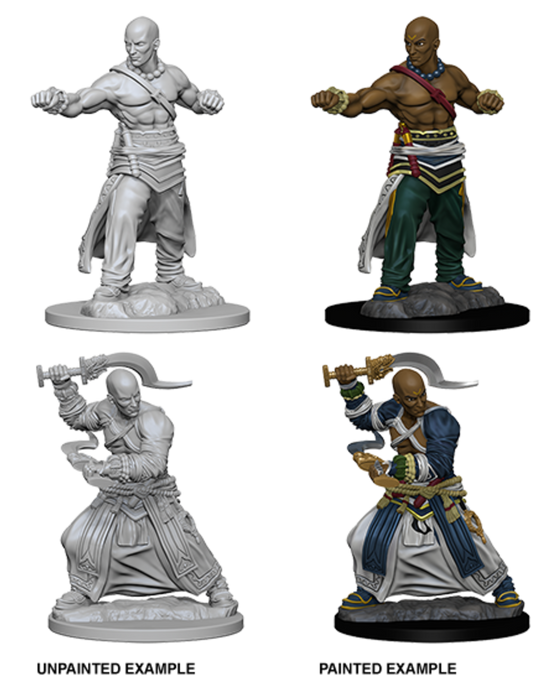 Pathfinder: Deep Cuts Minis: Human Male Monk W1 (Unpainted)