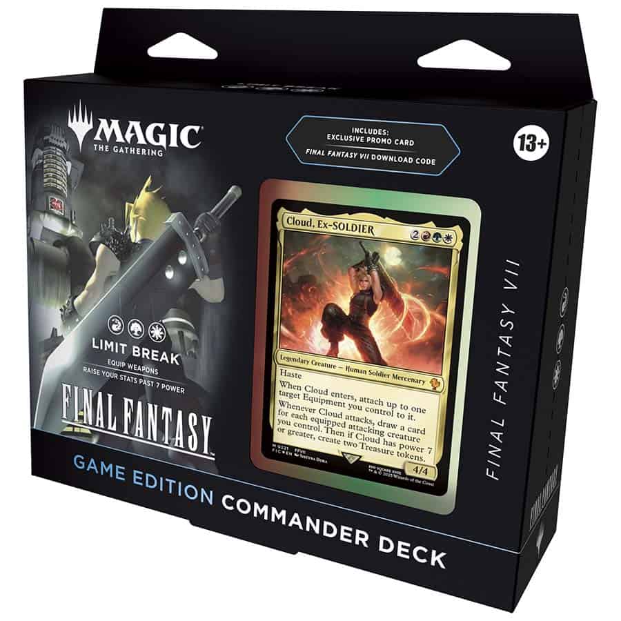 Magic: The Gathering Final Fantasy VII Commander Deck Game Edition