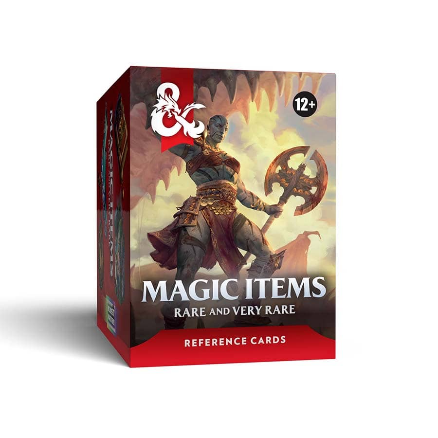 Dungeons and Dragons Reference Cards: Magic Items (Rare and Very Rare)