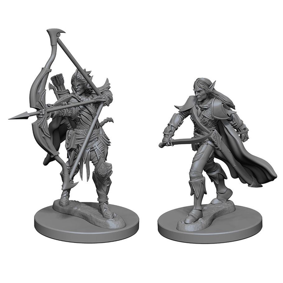 Pathfinder: Deepcuts - Elf Male Fighter Miniature