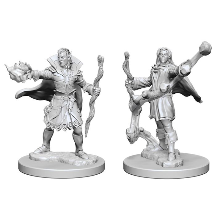 PATHFINDER DEEP CUTS: ELF MALE SORCERER (UNPAINTED) MINI